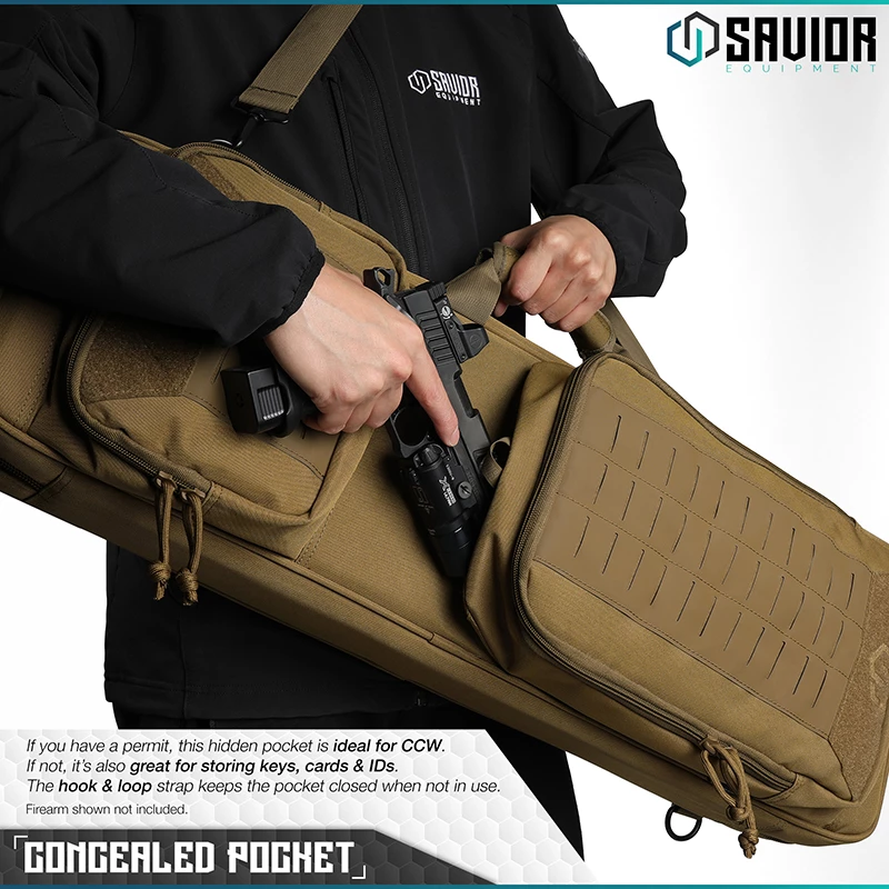 Savior Equipment Urban Carbine 30" Single Rifle Case - FDE 4