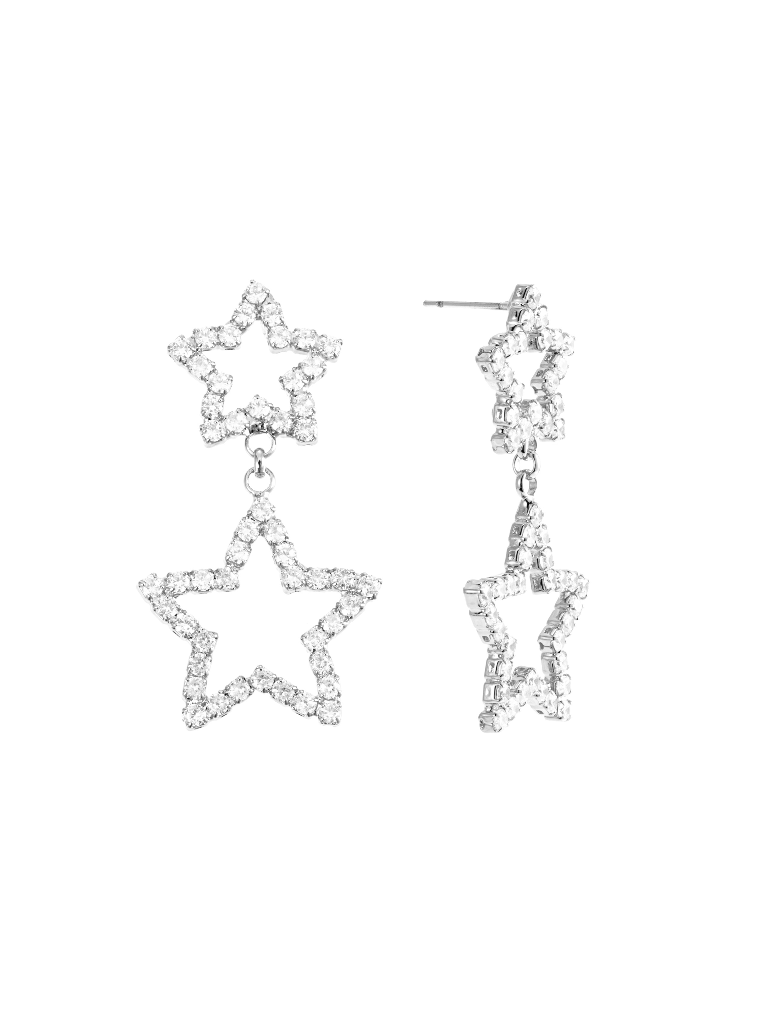 Starlight Mini Earring - Silver - By Jolima
