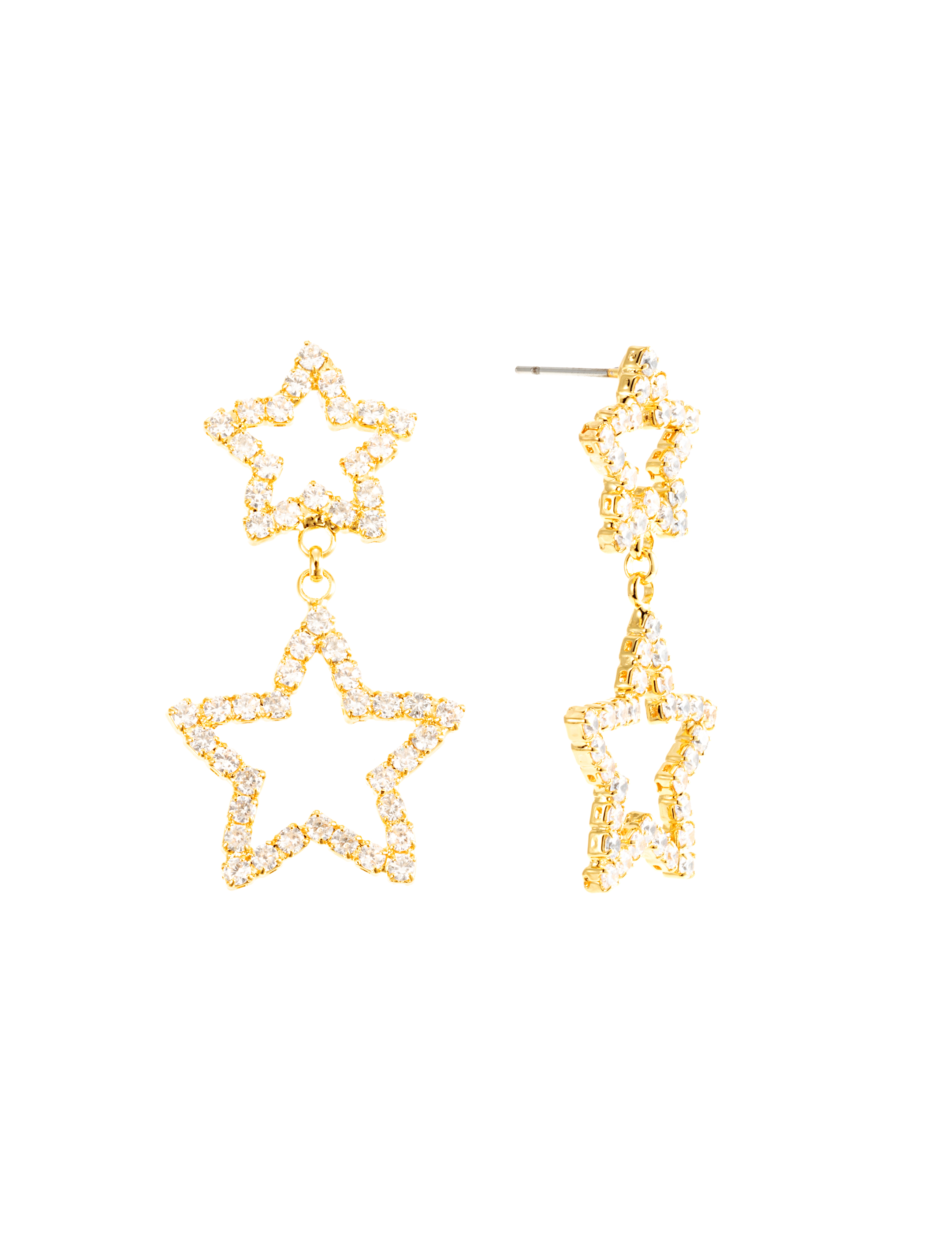 Starlight Mini Earring - Gold - By Jolima - 3