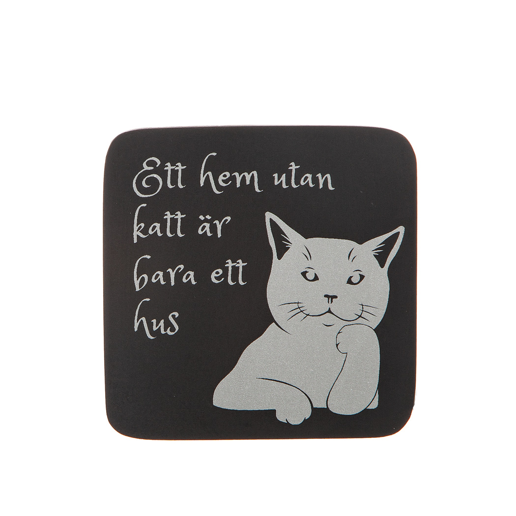 Glasunderlägg Katt - 4