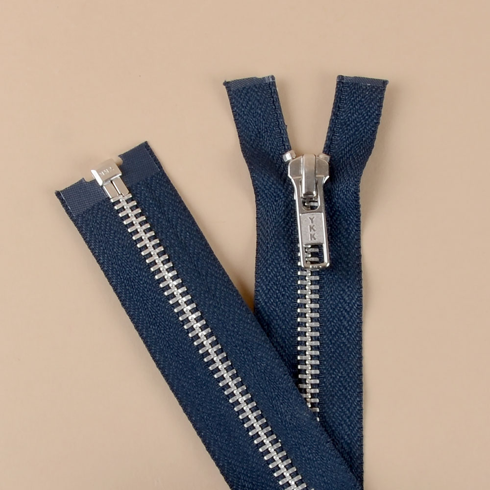 DRAGKEDJA/BLIXTLÅS ÖPPINGSBAR - NAVY BLUE