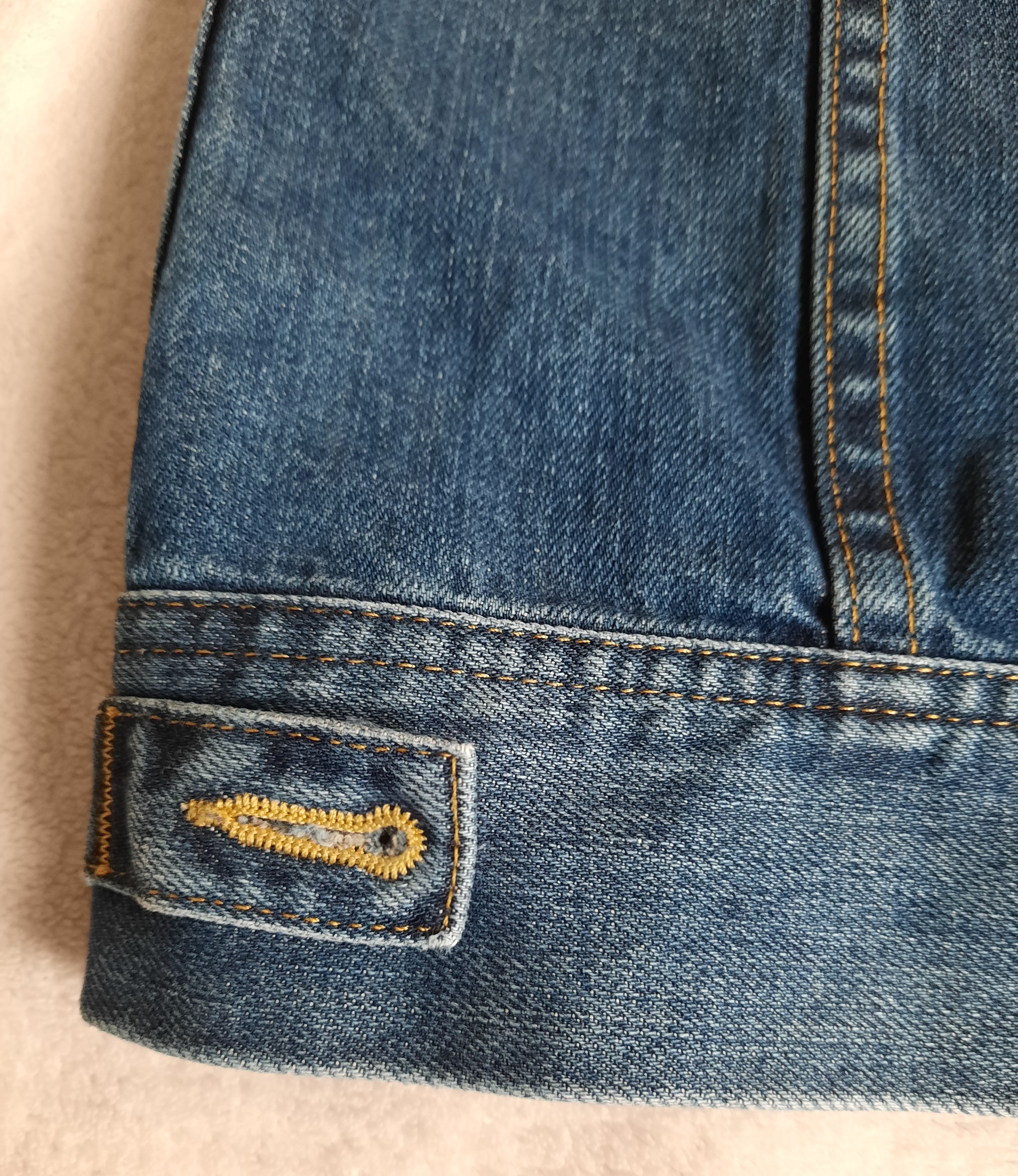 Lee jeansjacka Rider jacket storlek S, Secondhand  - 8