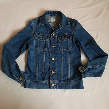 Lee jeansjacka Rider jacket storlek S, Secondhand 