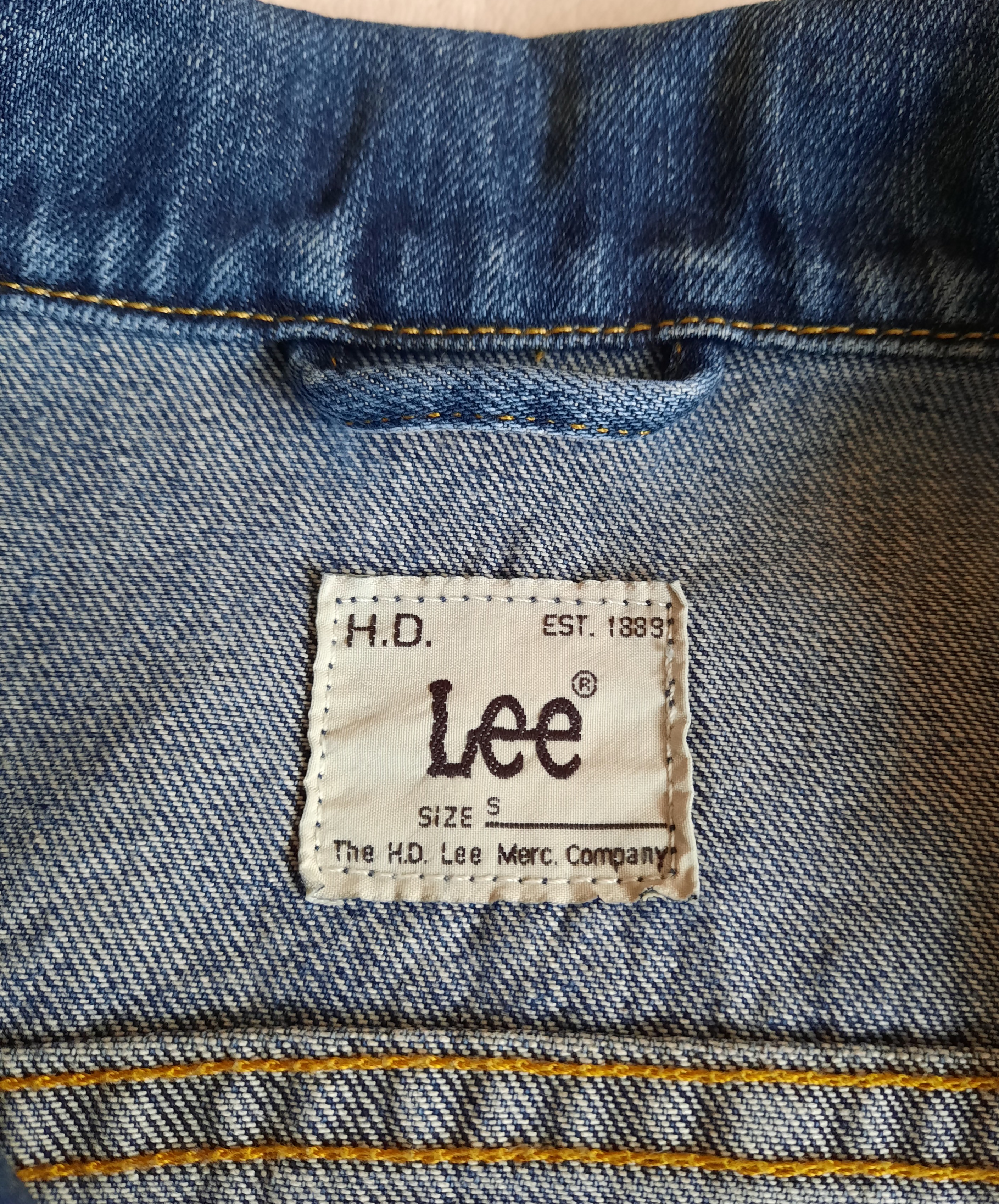 Lee jeansjacka Rider jacket storlek S, Secondhand  - 2