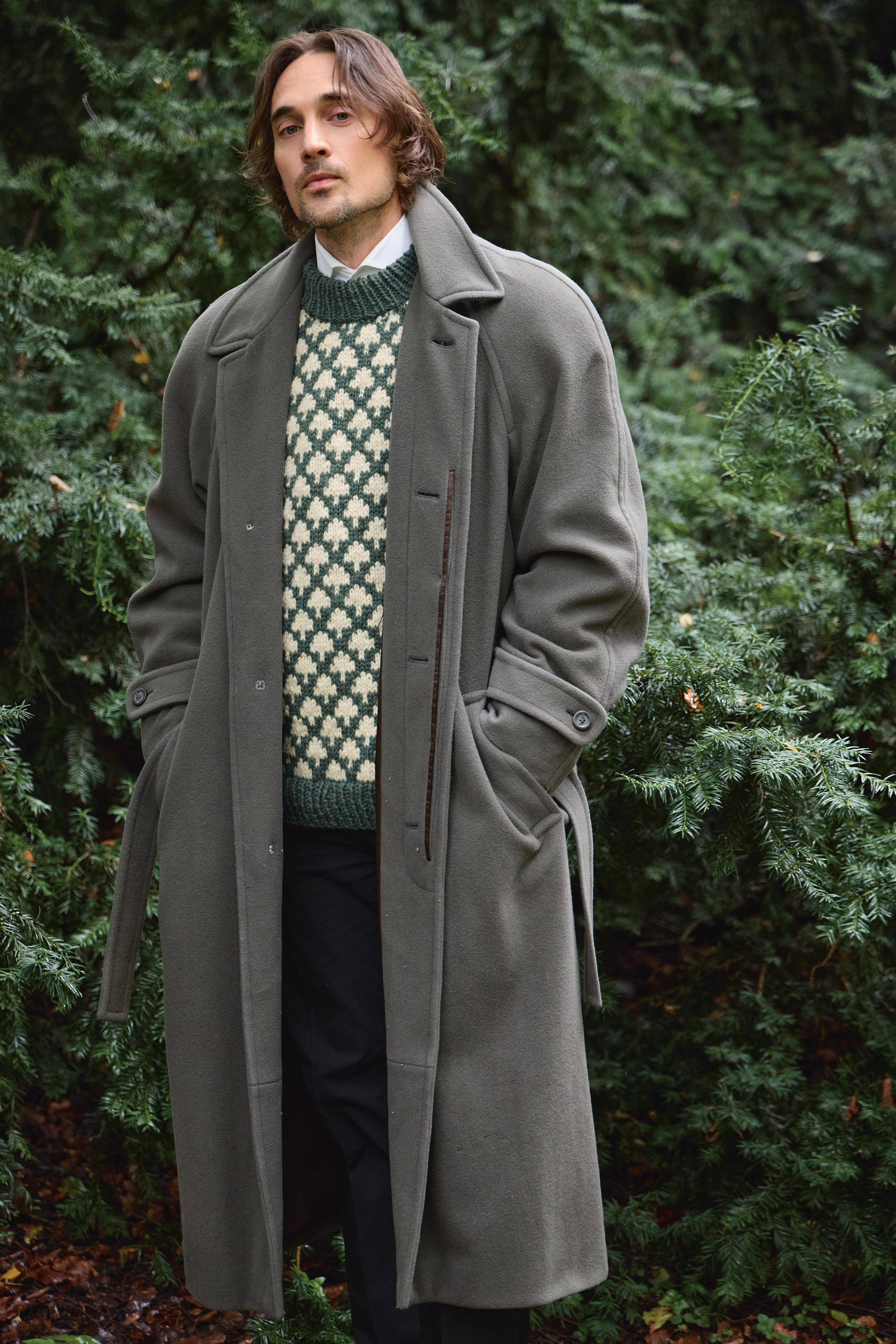 Sandnes Christmas Tree Sweater Man 2511_03 (15 m flerfärgsstick st 5,5) - 3