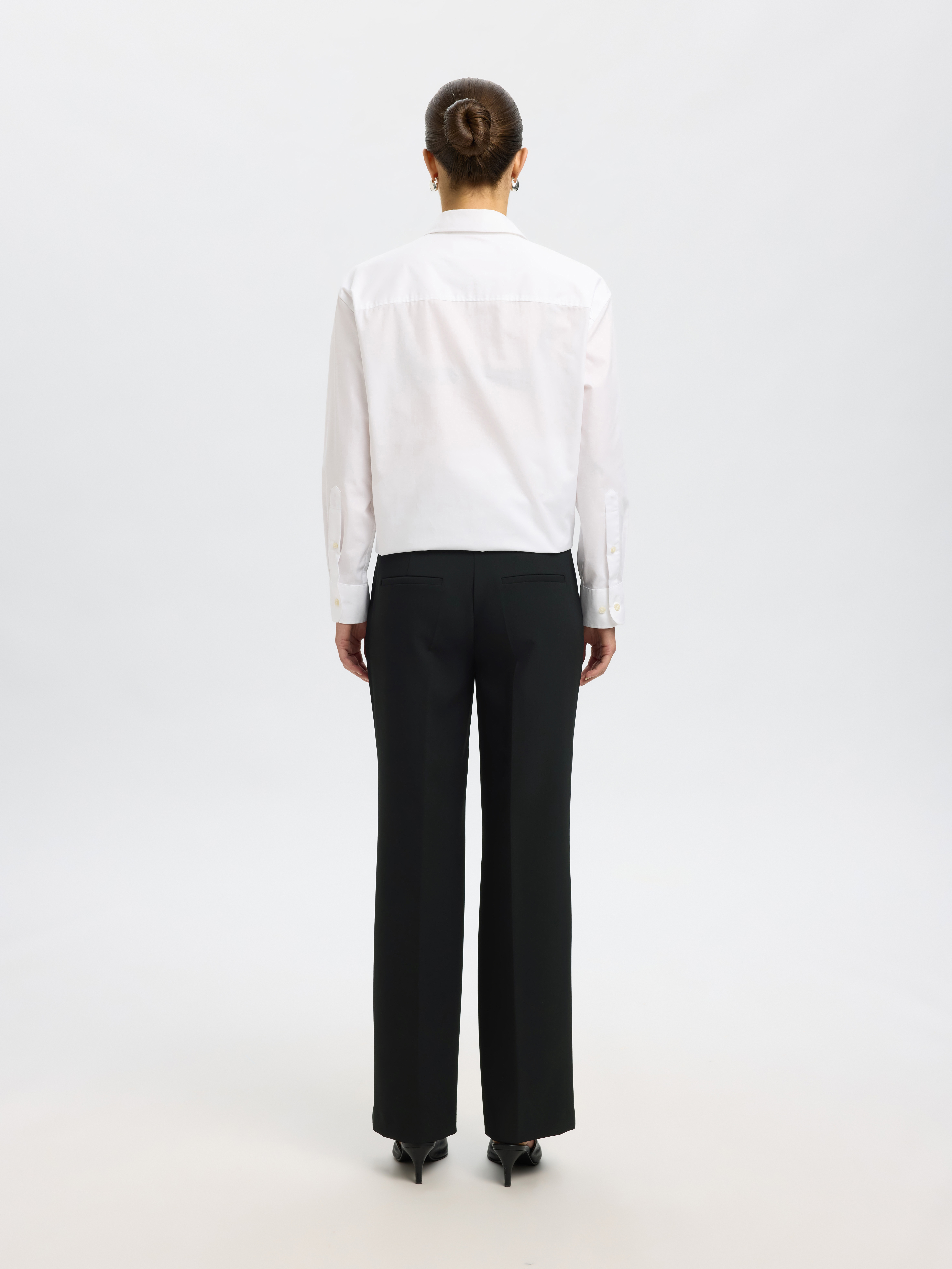 SLFRITA MW WIDE PANT FD NOOS Black - 4