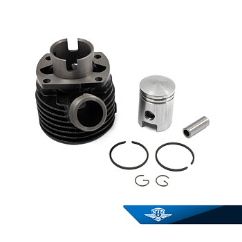 Cylindersats 38mm för Sachs, Ø=86mm,"Trehalva" 3,7hk - Fläktkyld 