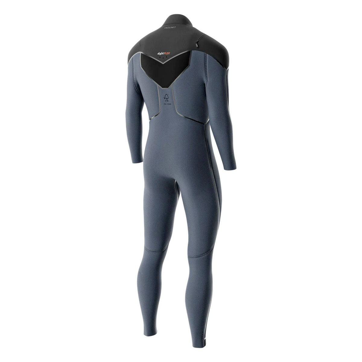 Prolimit våtdräkt Vapor 5/4 C-zip natureprene black/blue - 5
