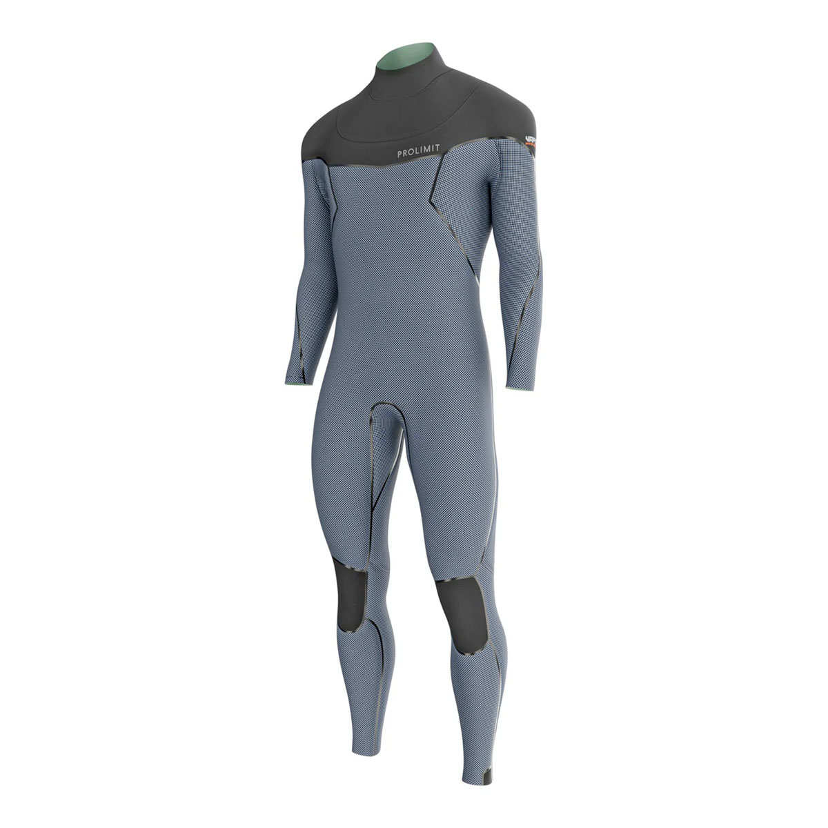 Prolimit våtdräkt Vapor 5/4 C-zip natureprene black/blue