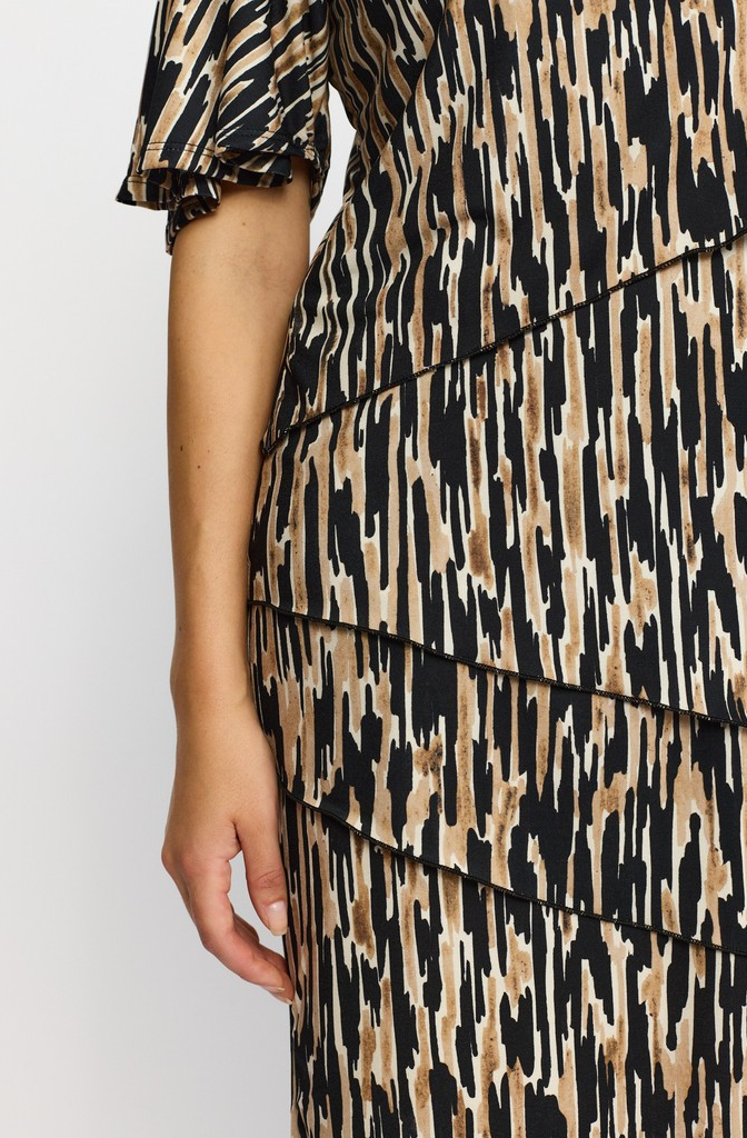 Konga Dress - Golden - 2-Biz - 5