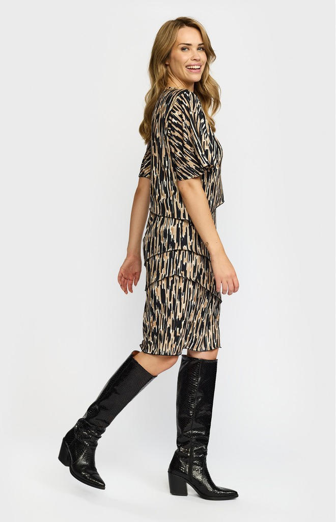 Konga Dress - Golden - 2-Biz - 3