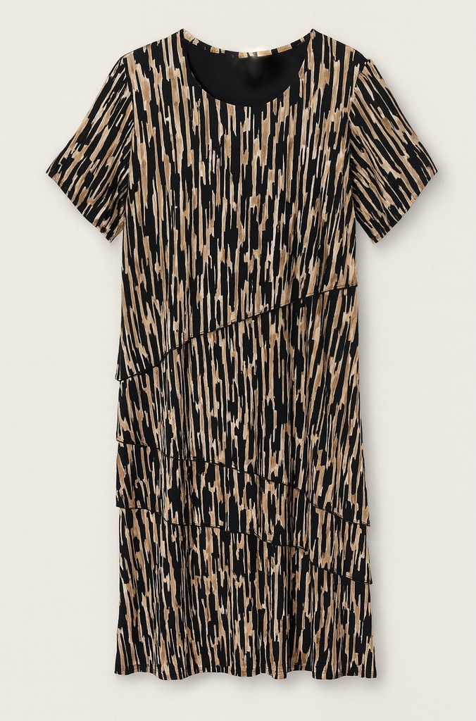 Konga Dress - Golden - 2-Biz - 4