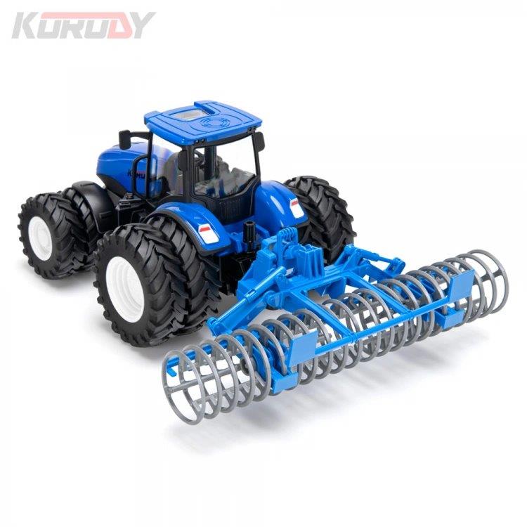 Korody Traktor med dubbla hjul och vält RC RTR 1:24 - 3