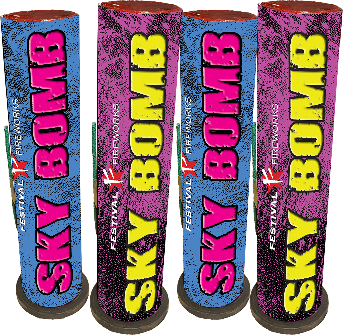 Skybomb 30mm 4-pack