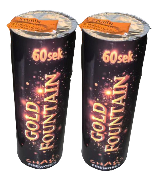 Gold Fountain 2-pack