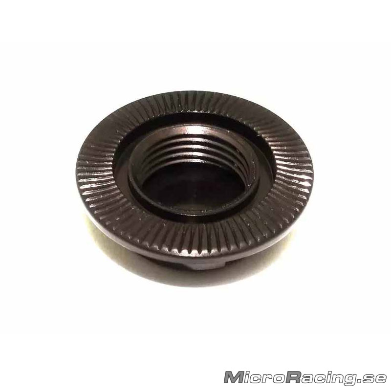 KYOSHO - Closed Wheel Nuts,  Gun Metal, 1/8 Off Road, 4pcs - 2