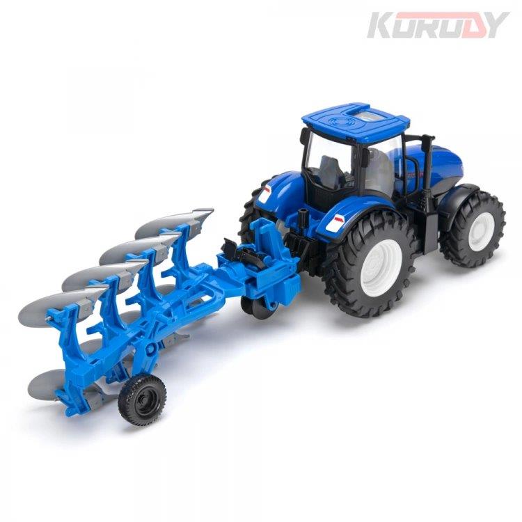 Korody Traktor med växelplog RC RTR 1:24 - 3