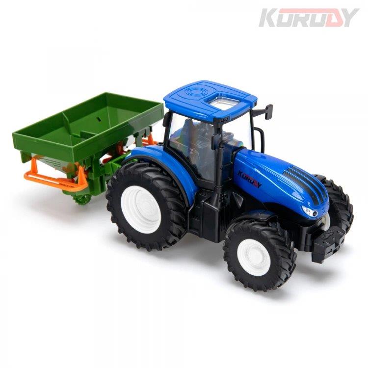 Korody Traktor med gödselspridare RC RTR 1:24