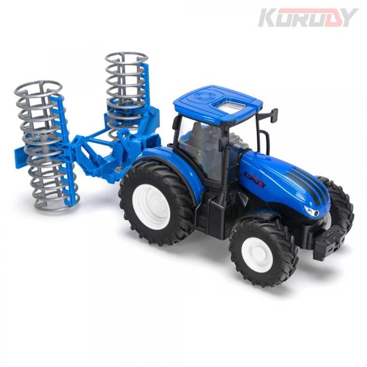 Korody Traktor med vält RC RTR 1:24