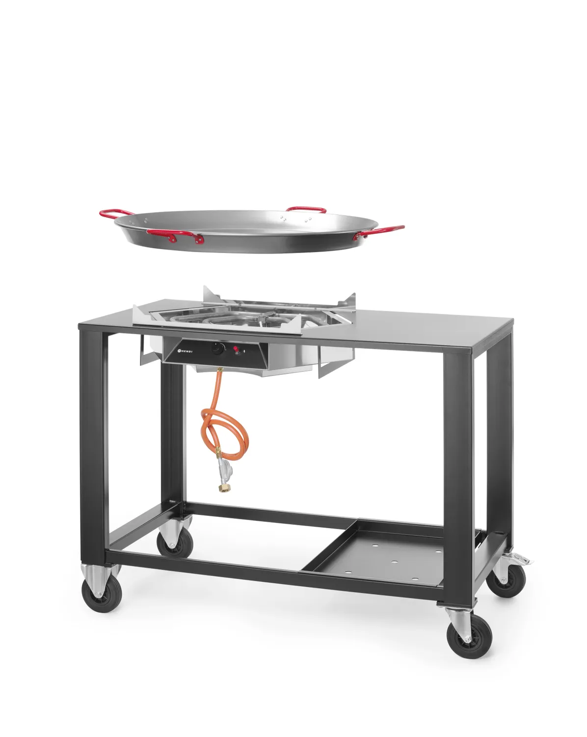 Fiesta XL gas grill with paella pan 800 mm - 3