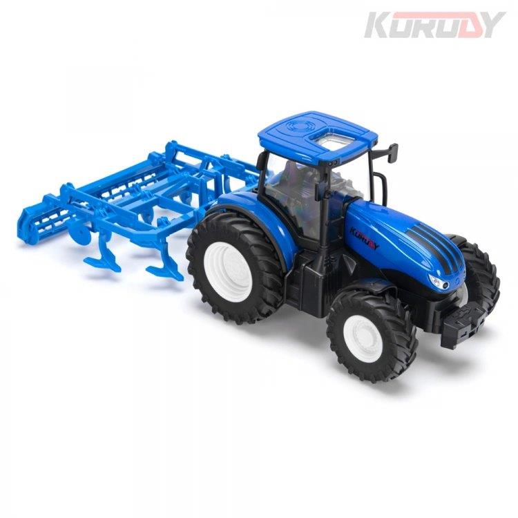 Korody Traktor med markhyvel RC RTR 1:24 - 5