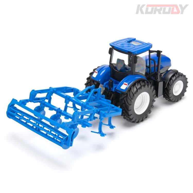 Korody Traktor med markhyvel RC RTR 1:24