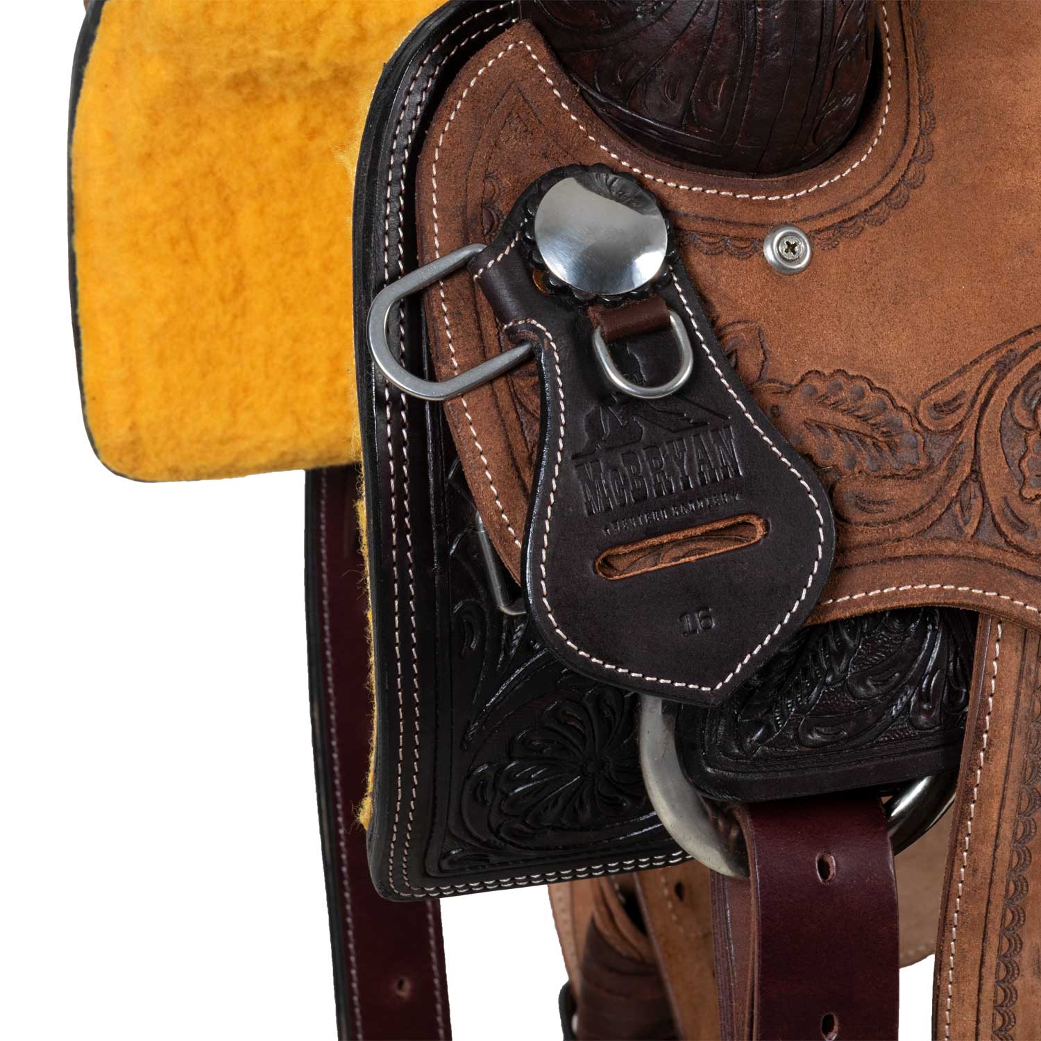 McBryan- MSR Western Working Cow saddle - 3