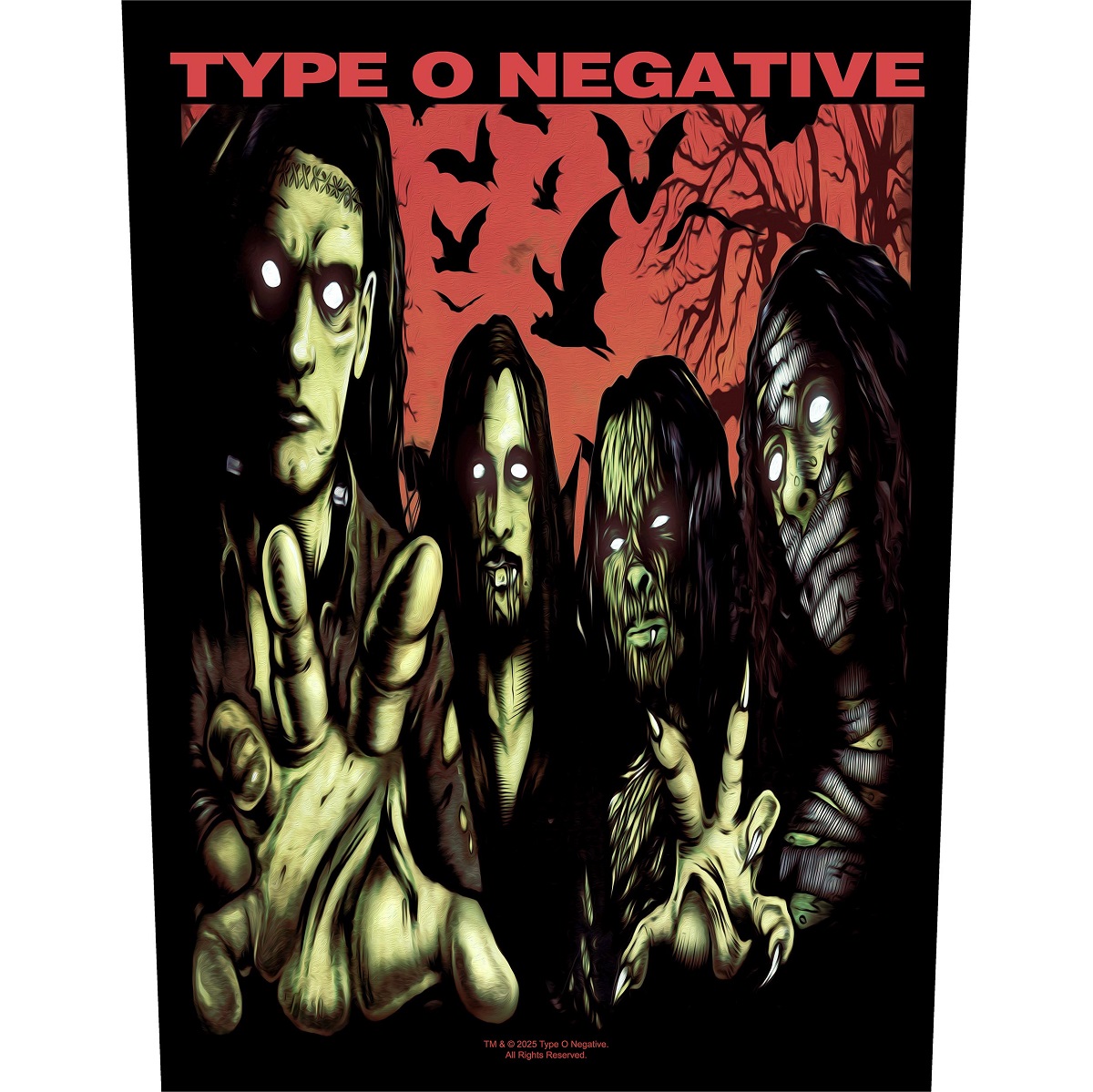 Type O Negative Halloween Backpatch