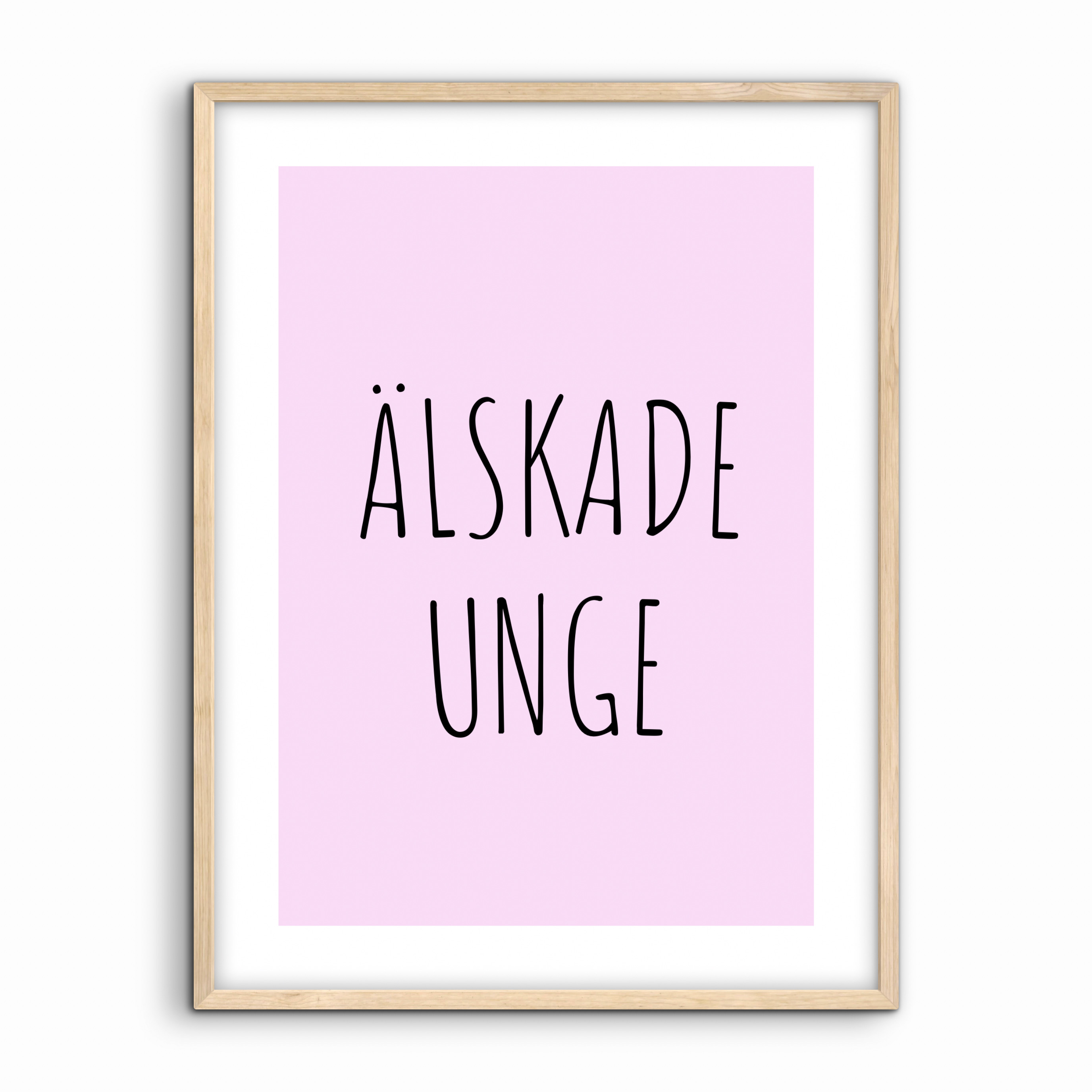 Älskade unge - Rosa
