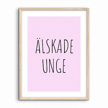 Älskade unge - Rosa