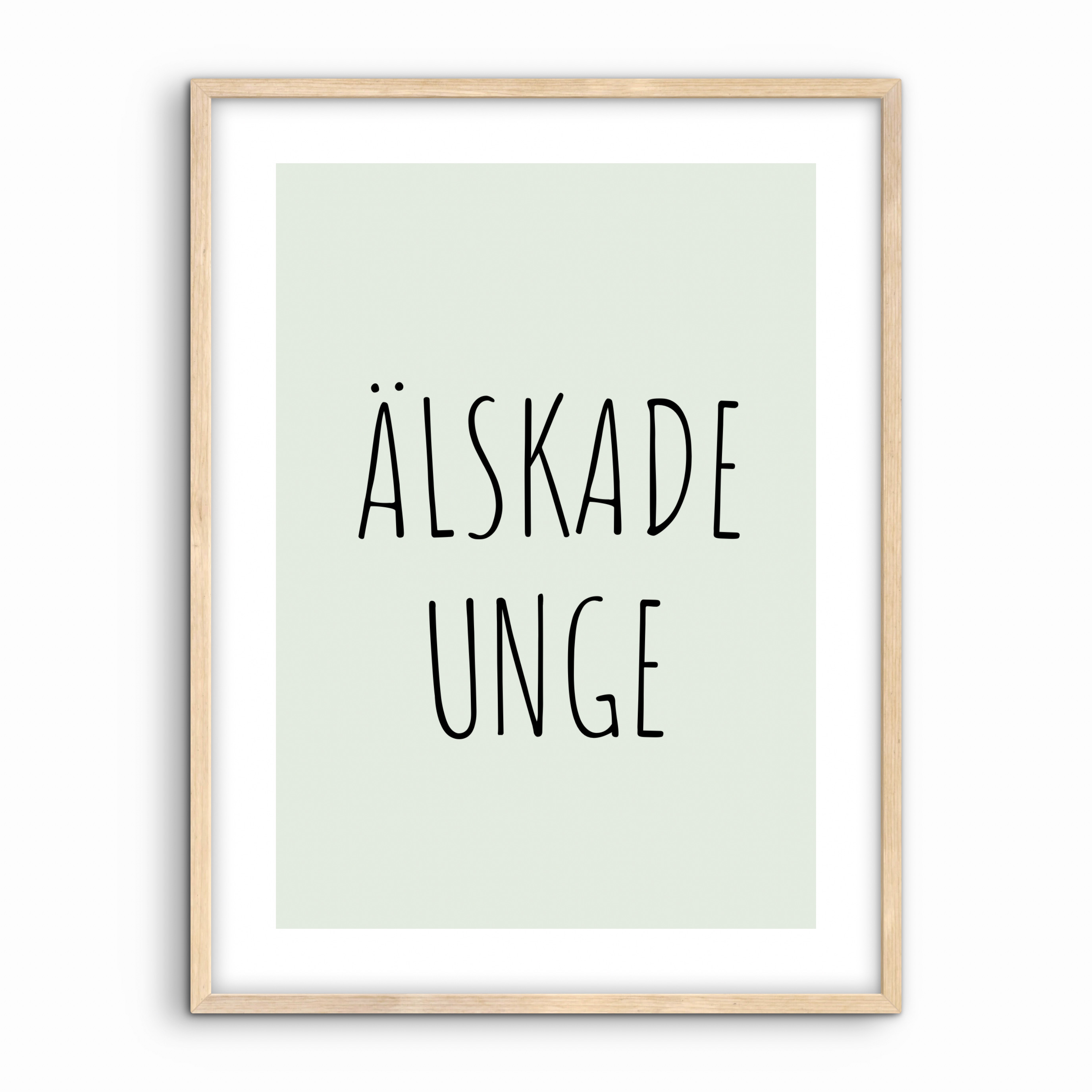 Älskade unge - Grön