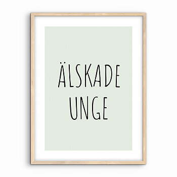 Älskade unge - Grön