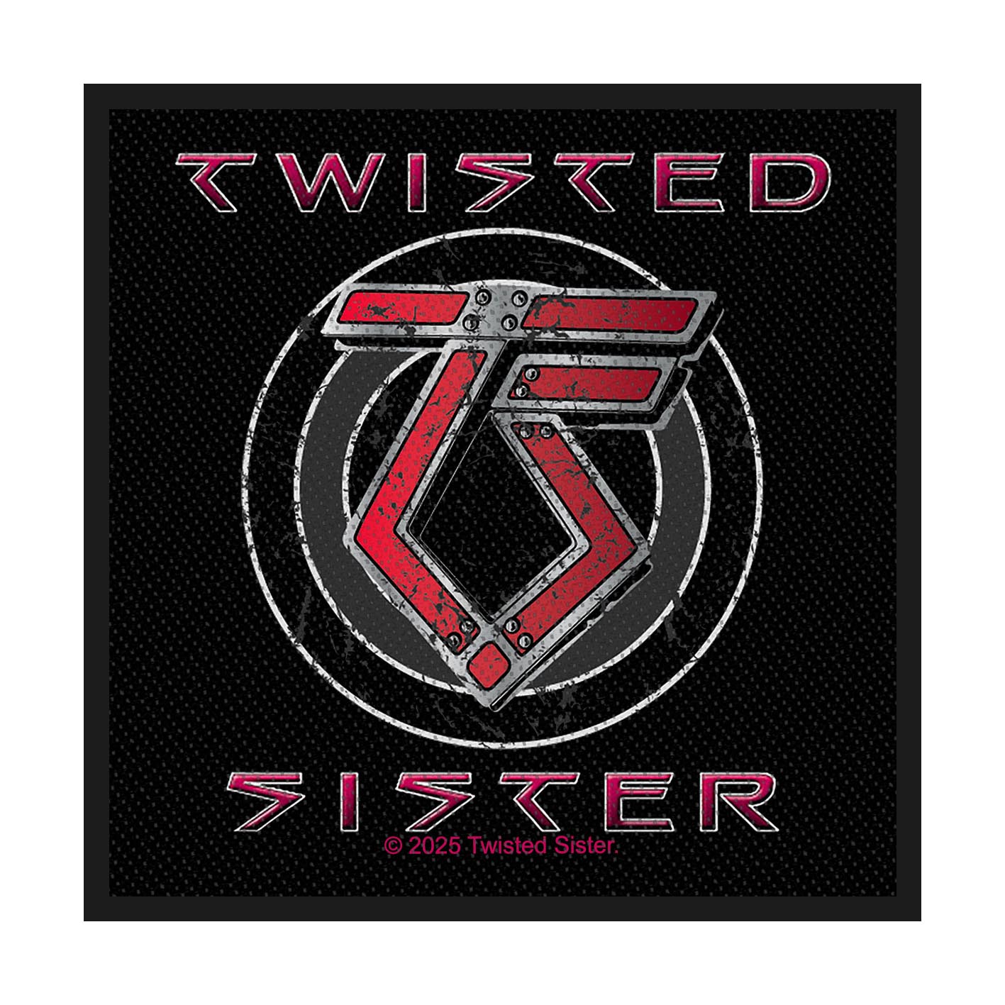 Twisted Sister TS Logo Patch