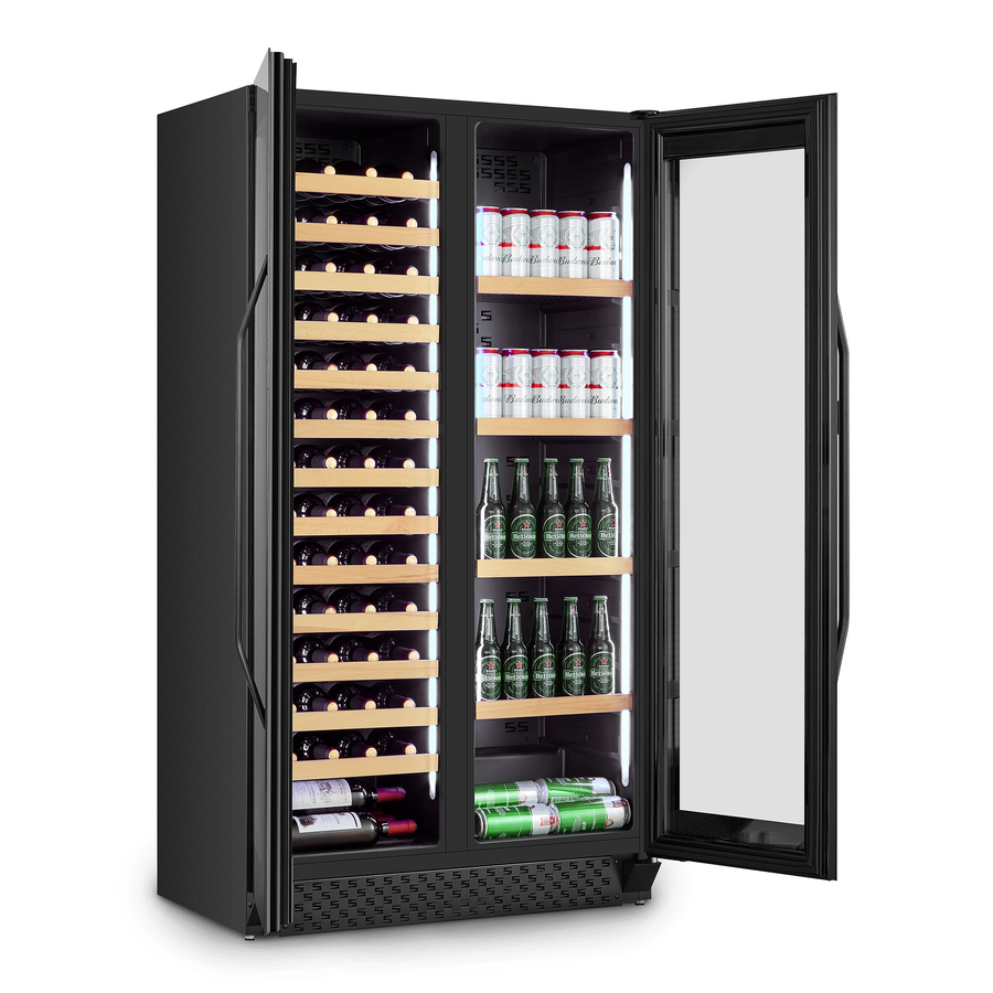 Caso WineChef Duo 122 Svart vinkylare - 2