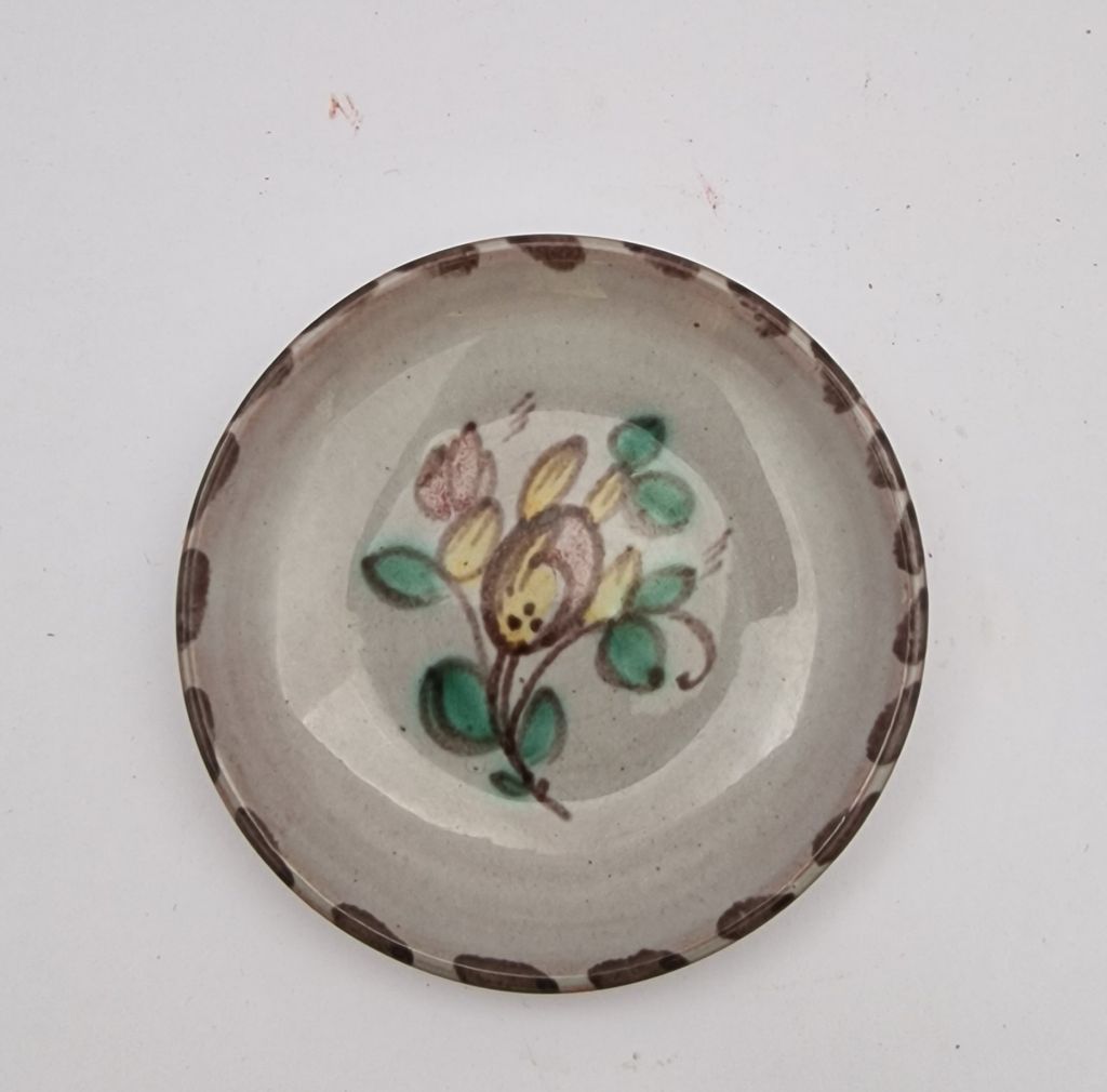Small dish hand painted