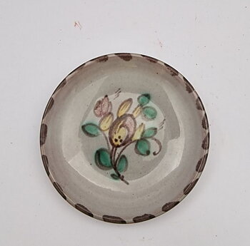 Small dish hand painted
