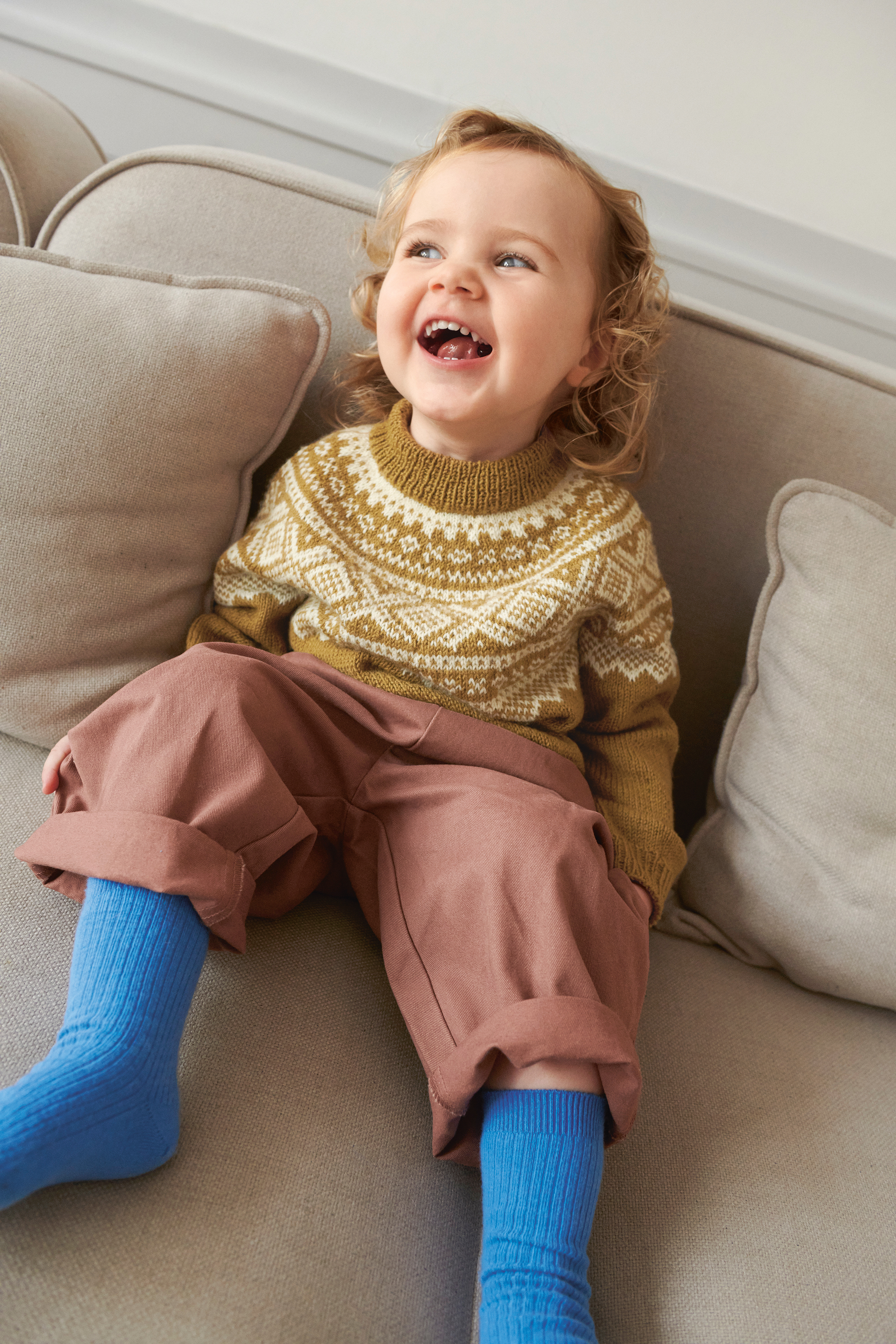 Sandnes Marius genser baby 2512_02 (28 m flerfärgsstick st 3) - 4