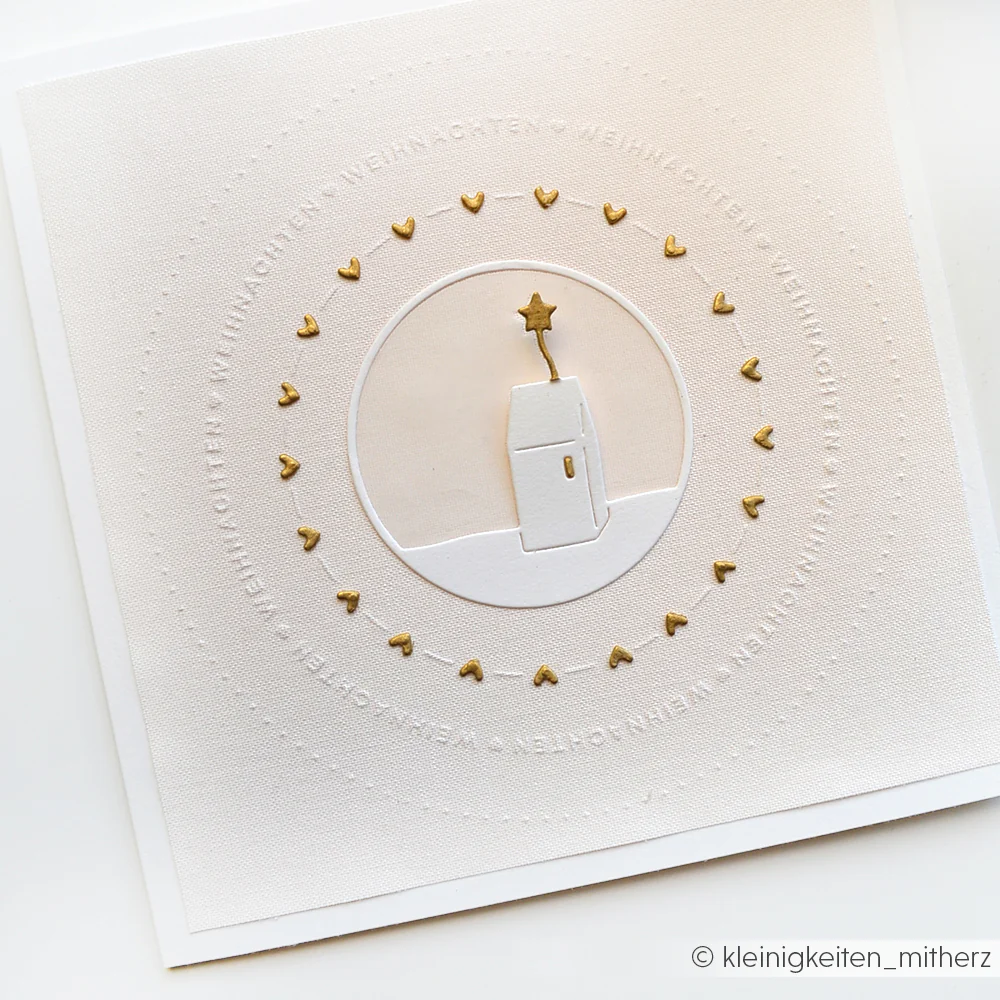 ALEXANDRA RENKE-  Stanze 'Sternenhaus im Kreis'Die 'Star House in Circle' - 6