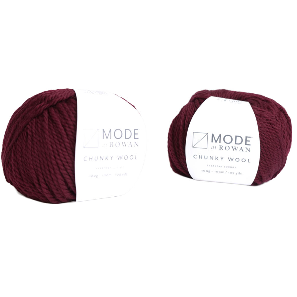 Rowan Chunky Wool Burgundy 20 - 3