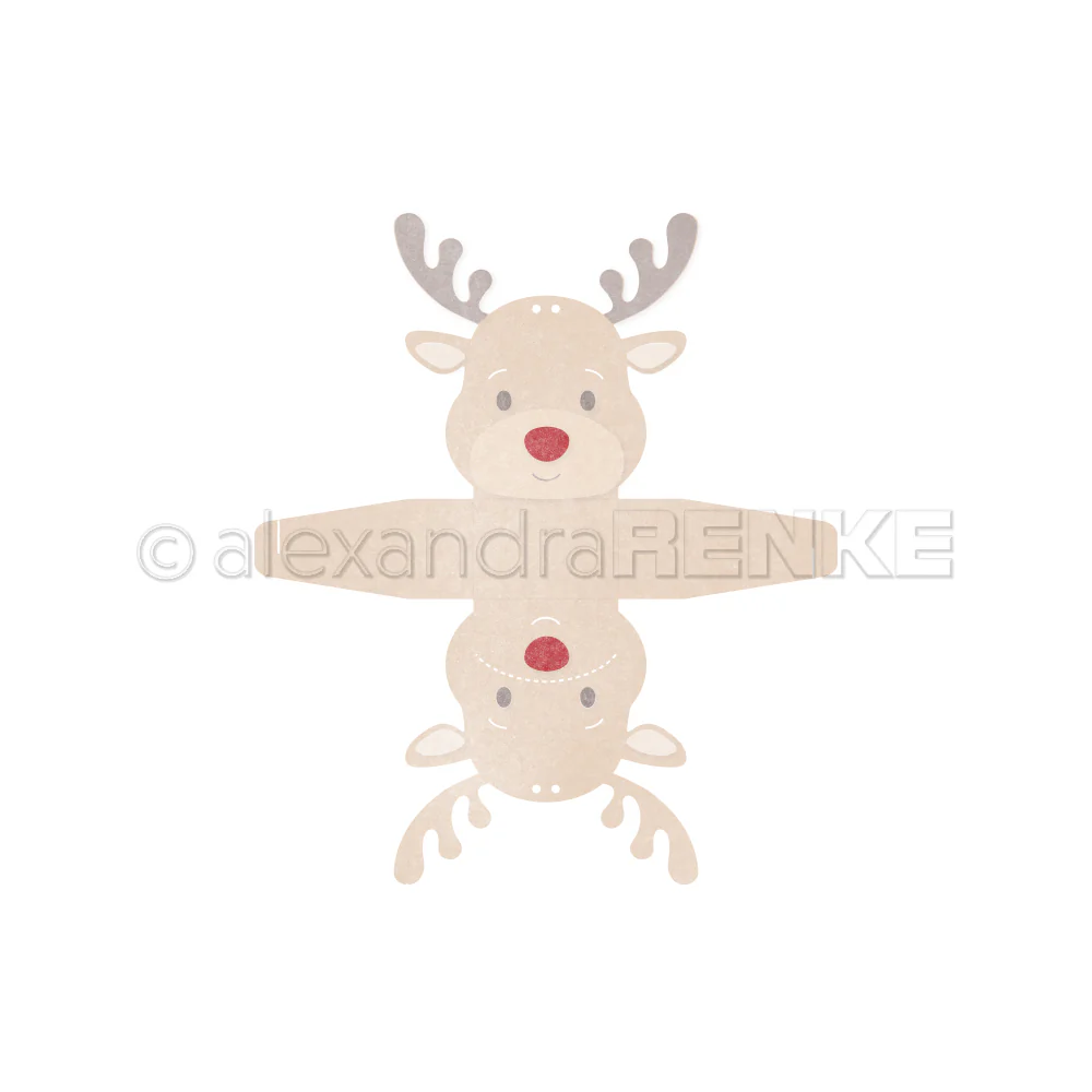 ALEXANDRA RENKE -Stanze 'Rentier-Box' Die 'Reindeer box' - 4