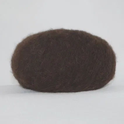Brushed Baby Alpaca 410 Mörkbrun