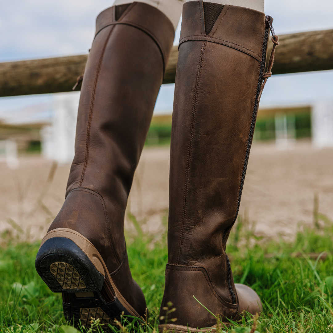 NORTON RANDO TALL BOOTS  - 6