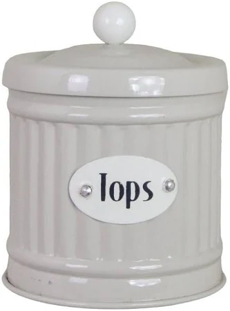 Plåtburk  till TOPS