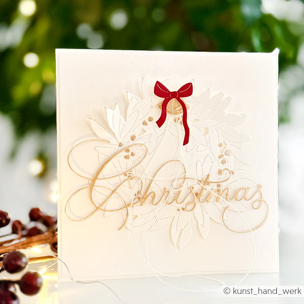 ALEXANDRA RENKE- Stanze 'Kalligrafisch Christmas' Die 'Calligraphic Christmas' - 6