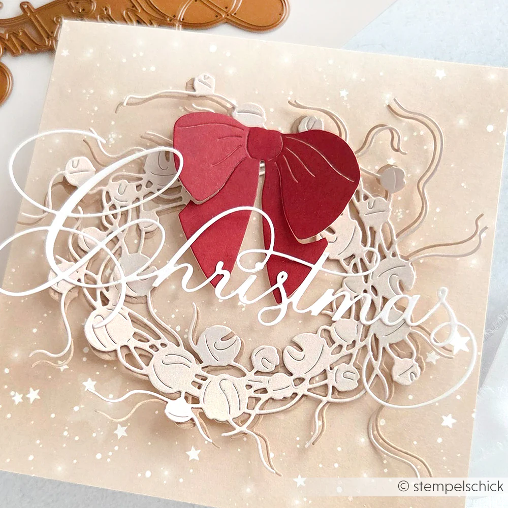 ALEXANDRA RENKE- Stanze 'Kalligrafisch Christmas' Die 'Calligraphic Christmas' - 5