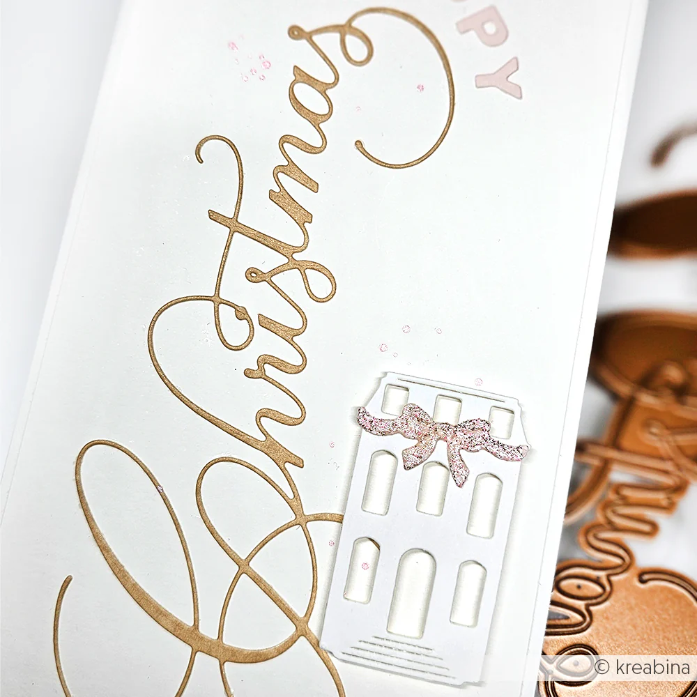 ALEXANDRA RENKE- Stanze 'Kalligrafisch Christmas' Die 'Calligraphic Christmas' - 3