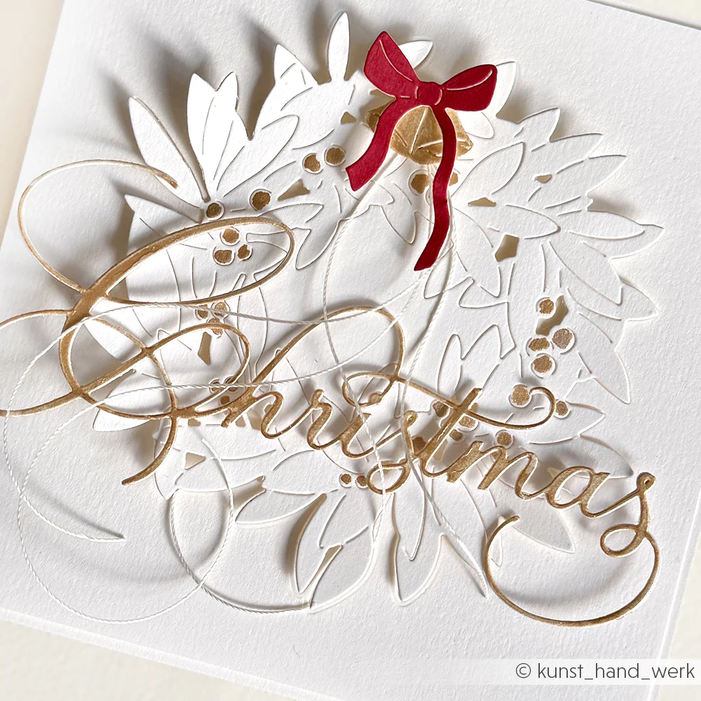 ALEXANDRA RENKE- Stanze 'Kalligrafisch Christmas' Die 'Calligraphic Christmas' - 4