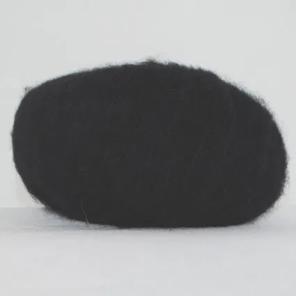 Brushed Baby Alpaca 500 Svart