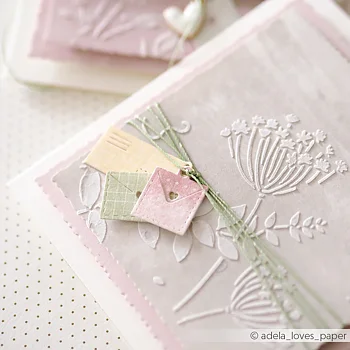 ALEXANDRA RENKE  -Stanze 'Briefe von Herzen Set 1' Die 'Letters from heart set 1'