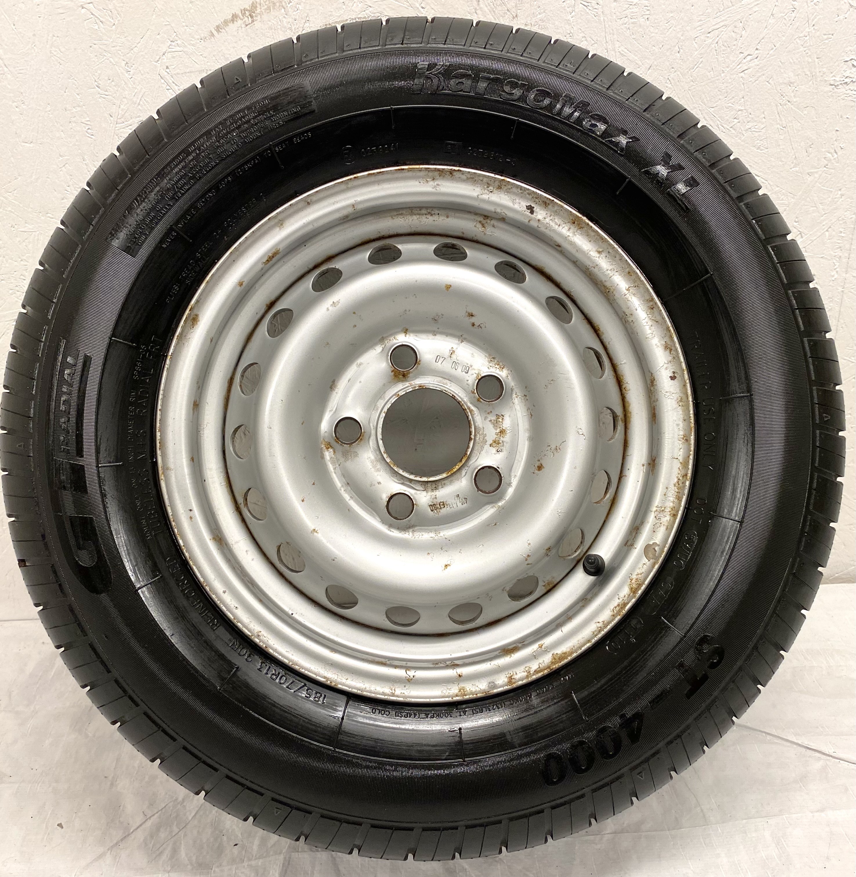 Kompletta Sommarhjul 2 st | SLÄP 5x112 4.5x13 ET30 63.4 + 185/70 R13 90N GT Radial ST-4000 KargoMax XL | V11-2010 | 5.5|5.5 mm - 2